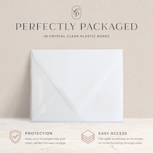 25 Heavyweight Colored Envelopes with Pointed Euro Flap, A2 4 3/8 x 5 3/4 inch or A7 5 1/4 x 7 1/4 inch Size, Choose Color & Quantity image 5