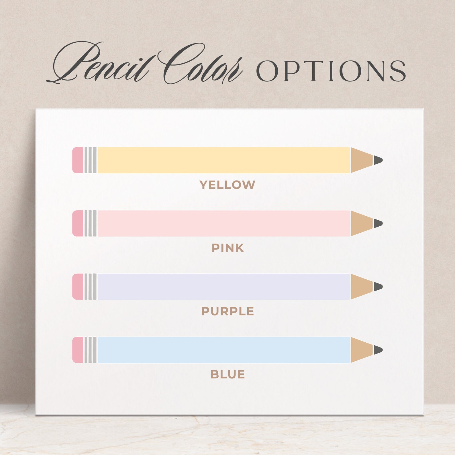 Personalized Teacher Notepad With Pencil | From the Desk of Custom ...