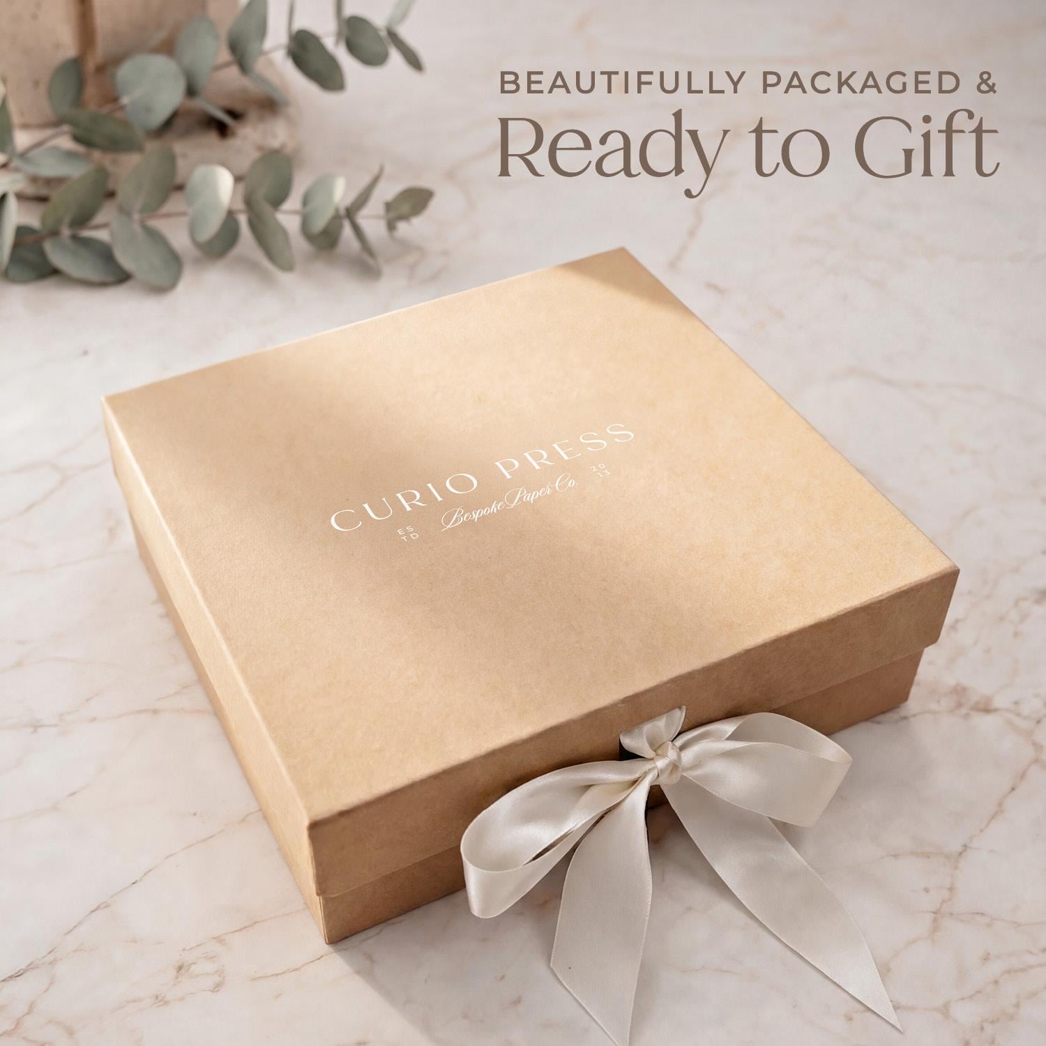 Personalized Stationery Gift Box Set • Custom Note Cards and Notepad ...