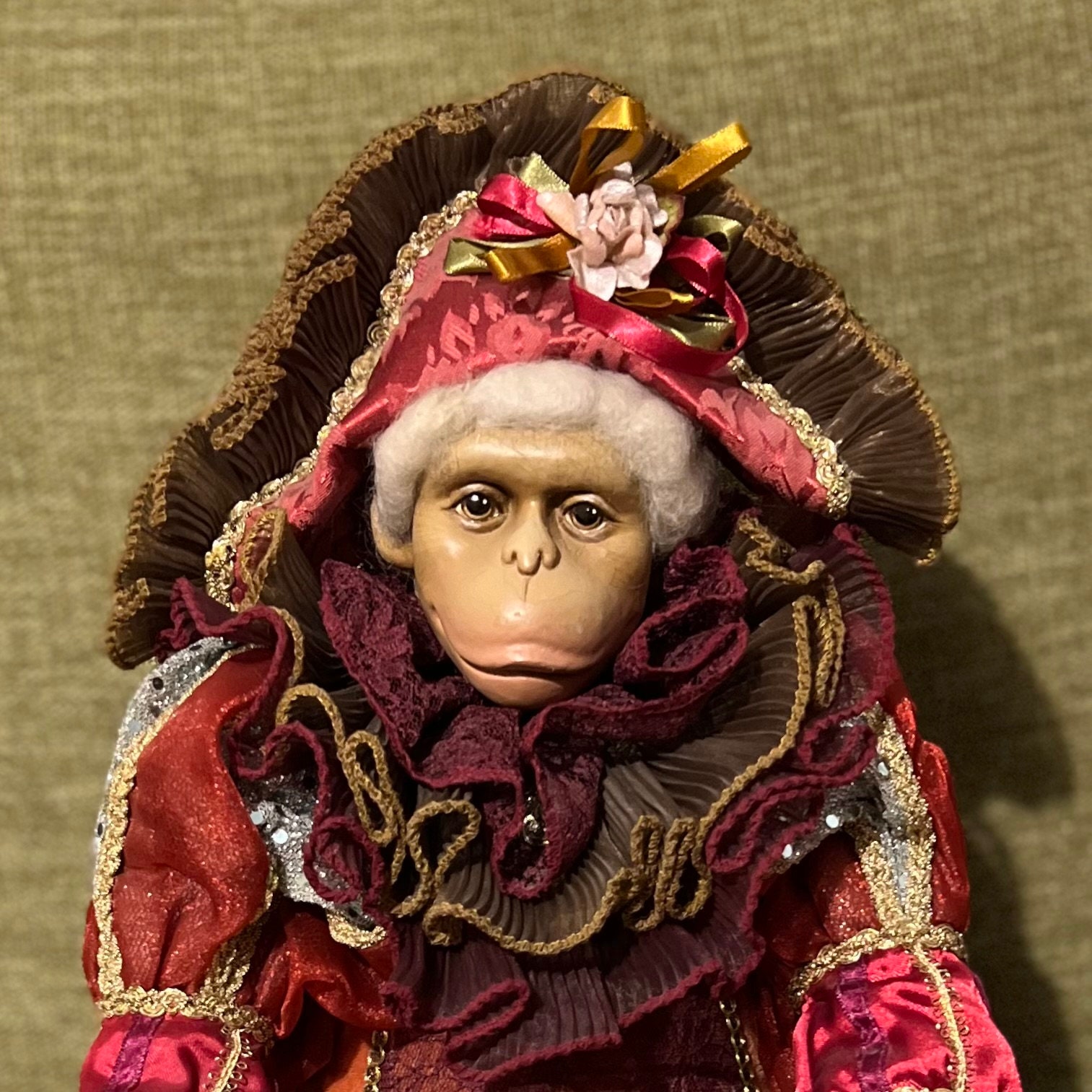 chinese new year monkey doll