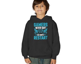 Gaming-hoodie, coole gamerhoodie, jeugdsweater, cadeau voor gamers, videogamekleding