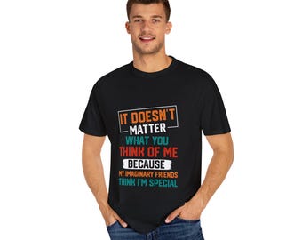 Imaginative Friends T-Shirt, Funny Gift for Gamers, Casual Wear, Birthday Gift, Unisex Humor Shirt