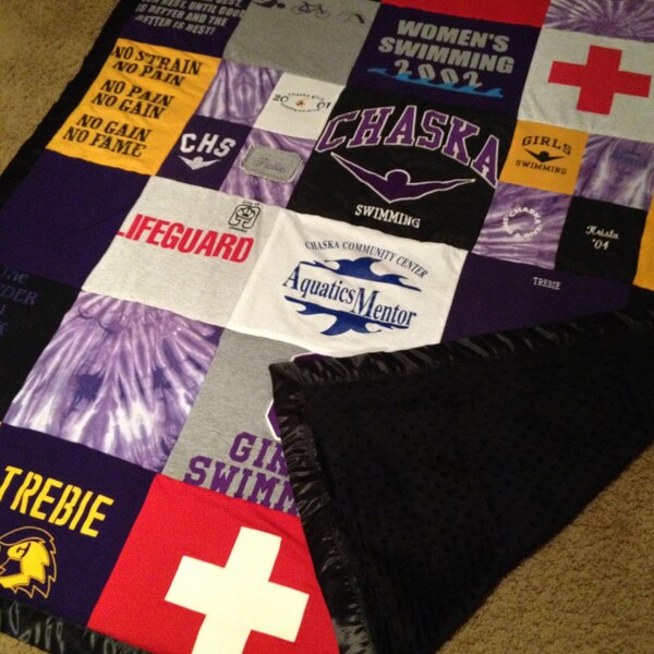 T Shirt Blanket Etsy