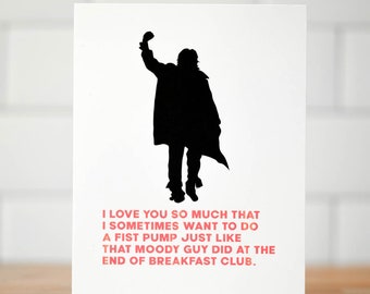 Breakfast Club... Love Card