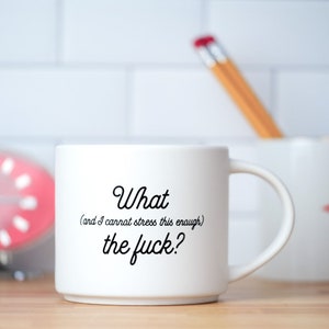 I cannot stress this enough... Ceramic coffee mug. zdjęcie 2