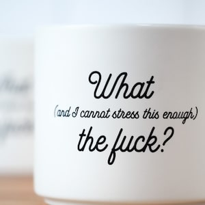 I cannot stress this enough... Ceramic coffee mug. image 3