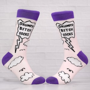Grumpy Bitch... Women's Crew Socks