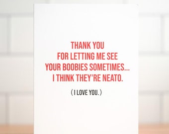 I think they're neato... Love Card