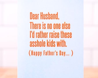 Dear Husband... Father's Day Card