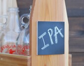Handmade Wood Growler Carrier