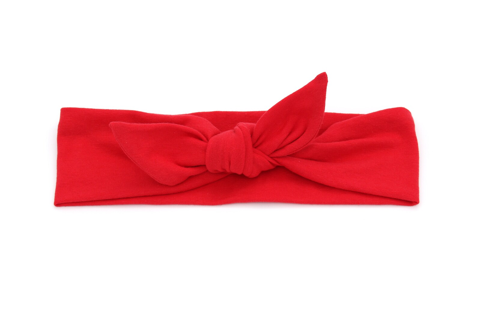 Red Tie Up Headband Top Knot Headband Tie Headband For Etsy