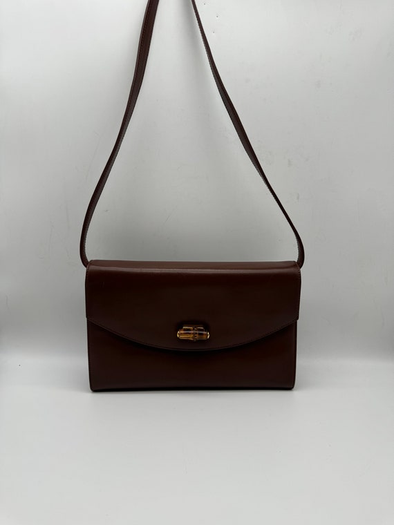 Gucci shop bamboo crossbody