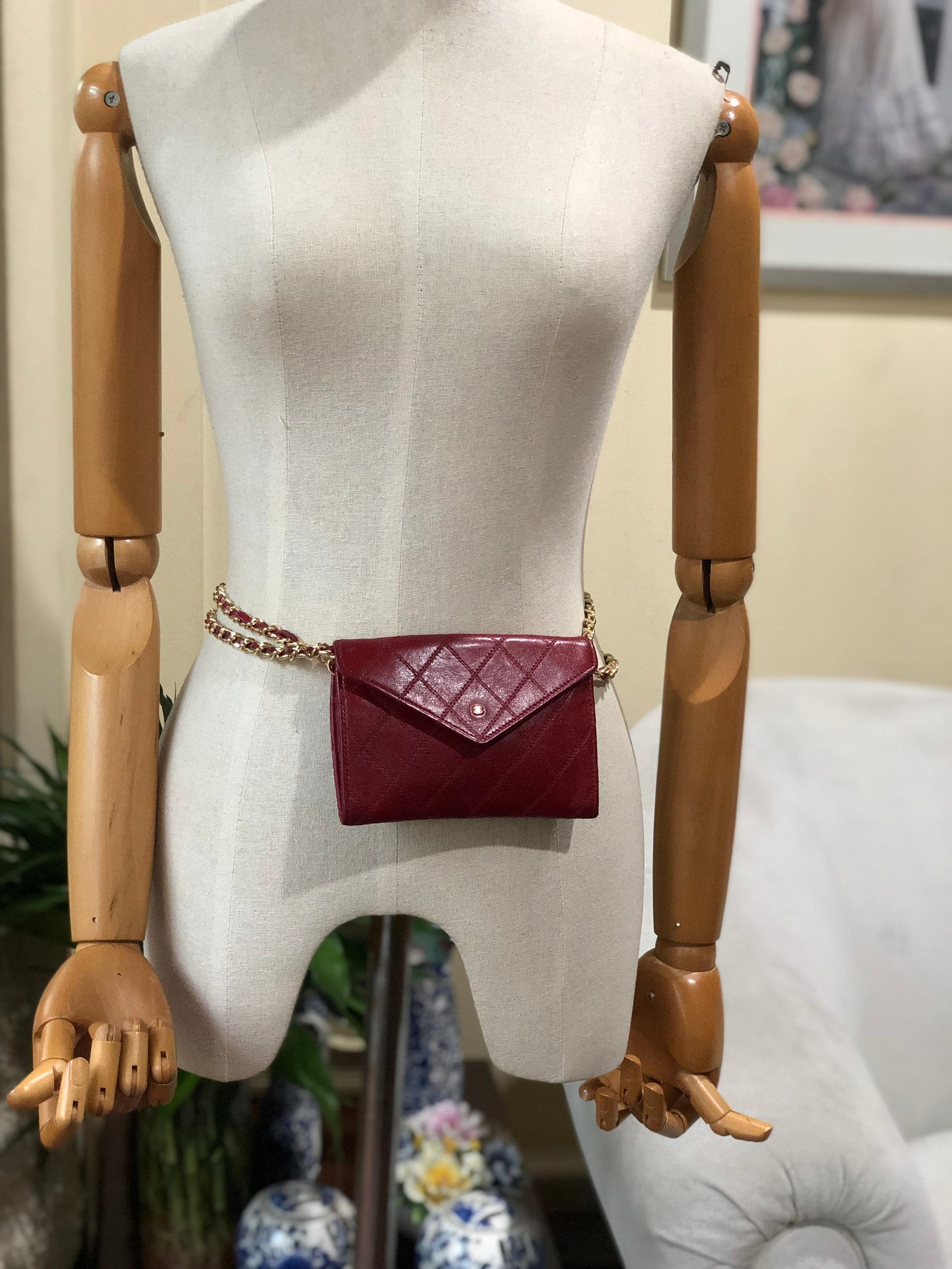 Bag Charm Metal Belt