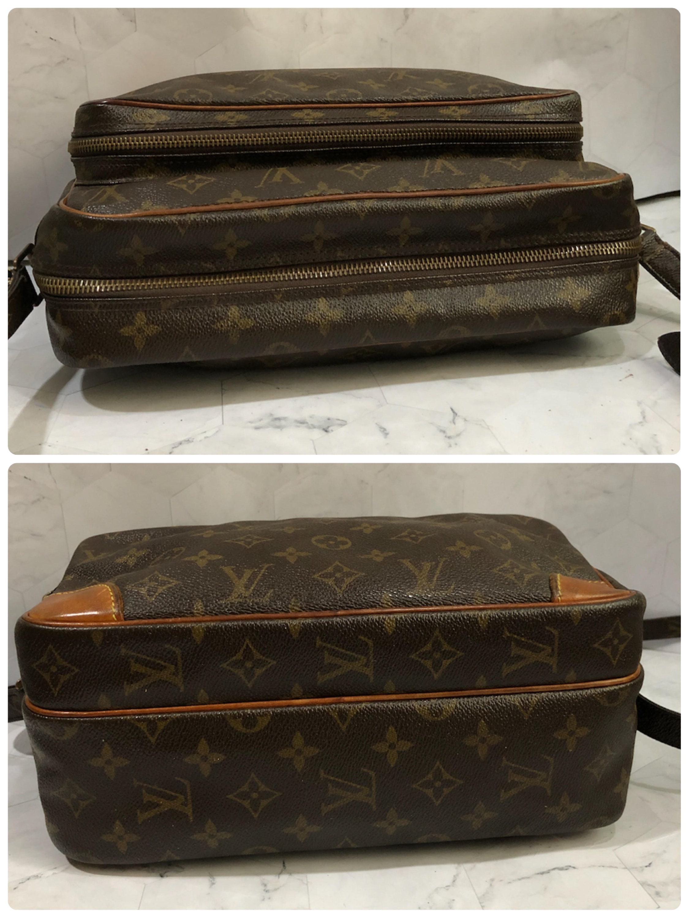 Authentic Louis Vuitton Monogram Nile Shoulder Cross Body Bag M45244 Junk  4538F