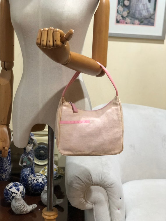 pink prada shoulder bag