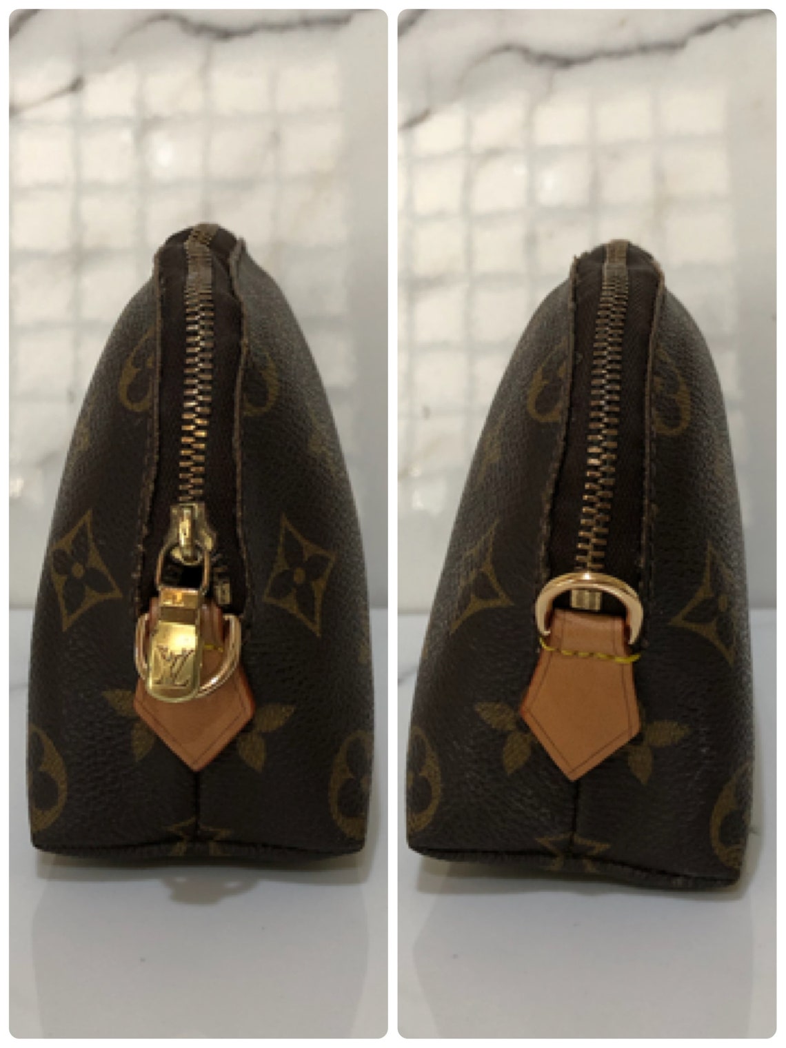 LOUIS VUITTON Cosmetic Pouch Authentic Crossbody Bag Etsy