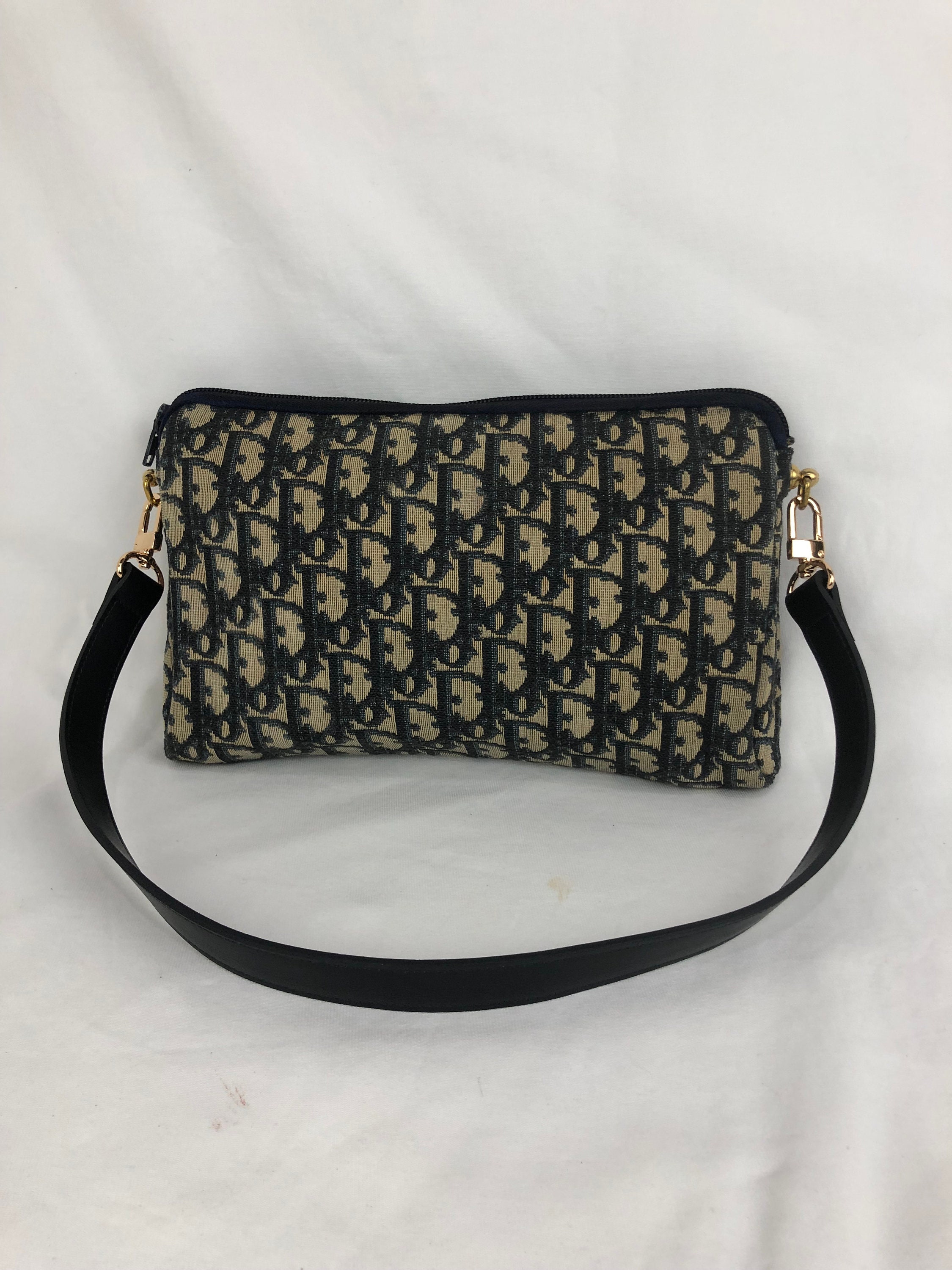 Dior Monogram Trotter Print Pochette Bag – Entourage Vintage