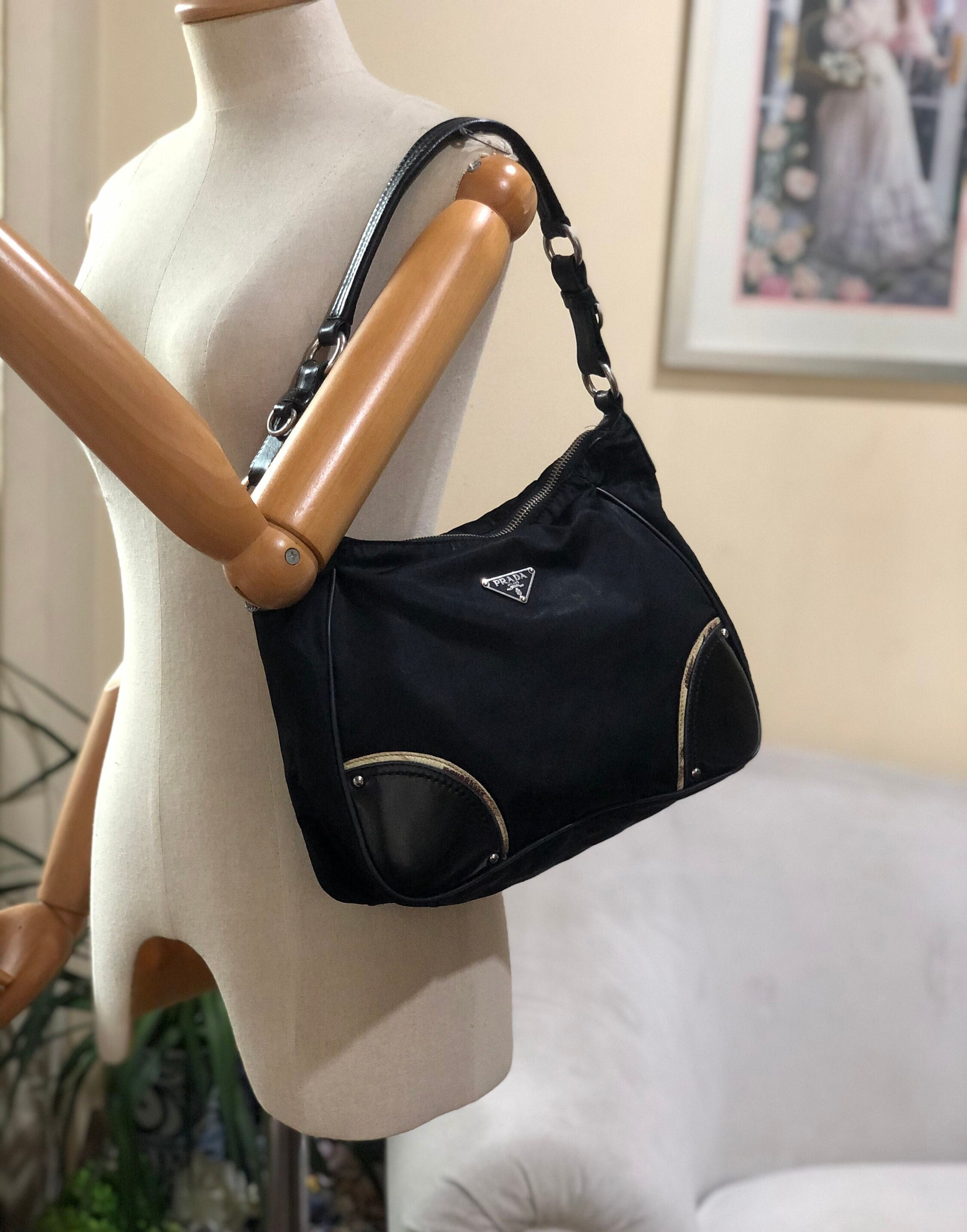 Prada Leather Shoulder Bag