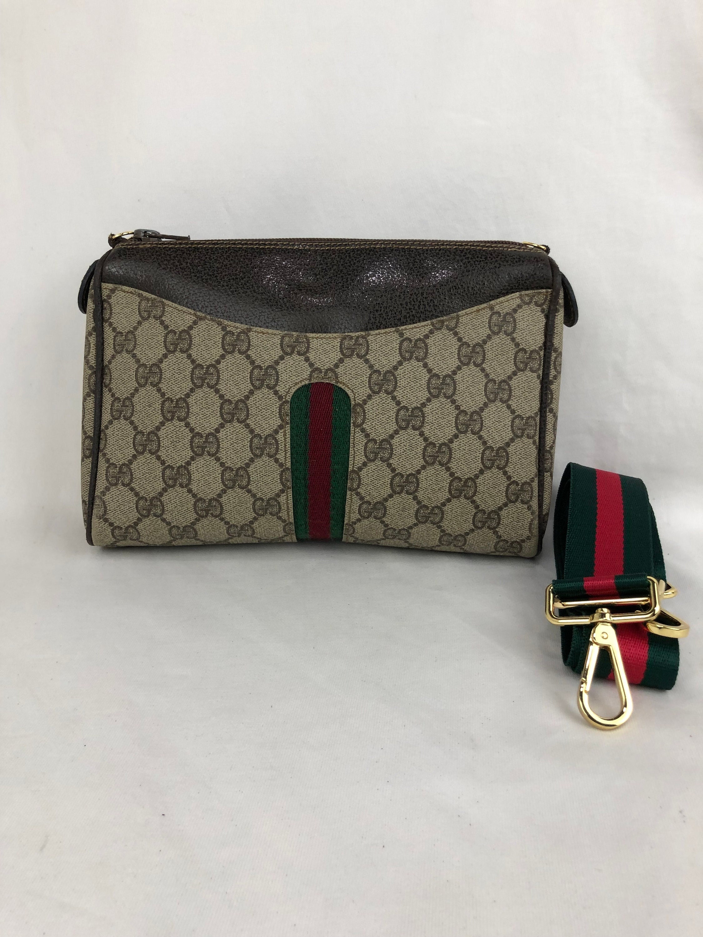 Black Gucci Clear Purse