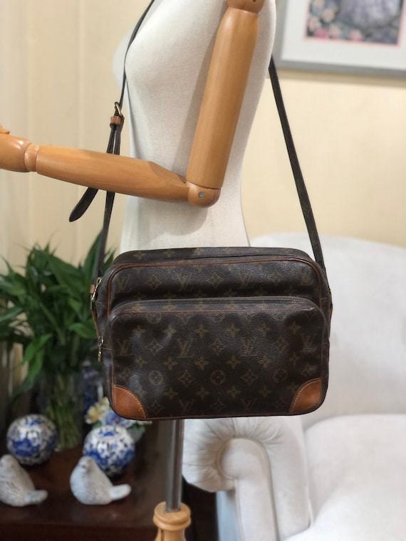 Louis Vuitton, Bags, Authentic Louis Vuitton Crossbody Bag Nile Monogram Used  Lv Handbag Vintage