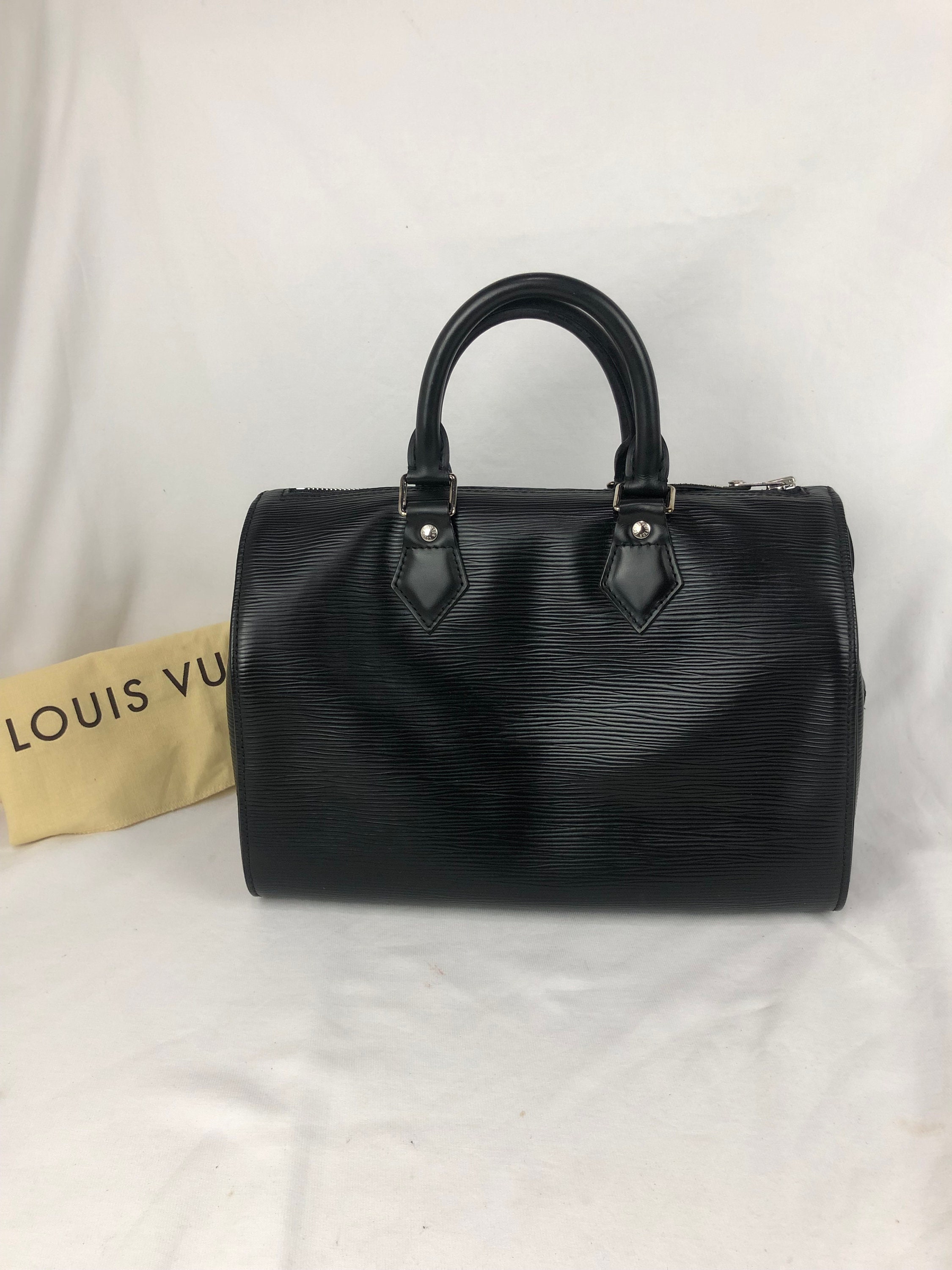 Buy Almost unused LOUIS VUITTON Louis Vuitton Sablon Epi leather genuine  leather handbag mini Boston bag tote bag Noir 50567 from Japan - Buy  authentic Plus exclusive items from Japan