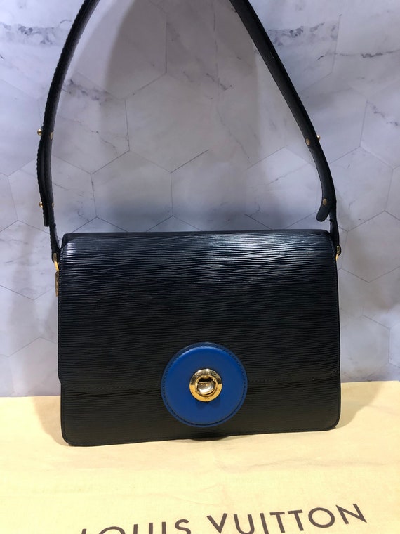 LOUIS VUITTON Friedland Black & Blue Epi Shoulder Bag -  Canada