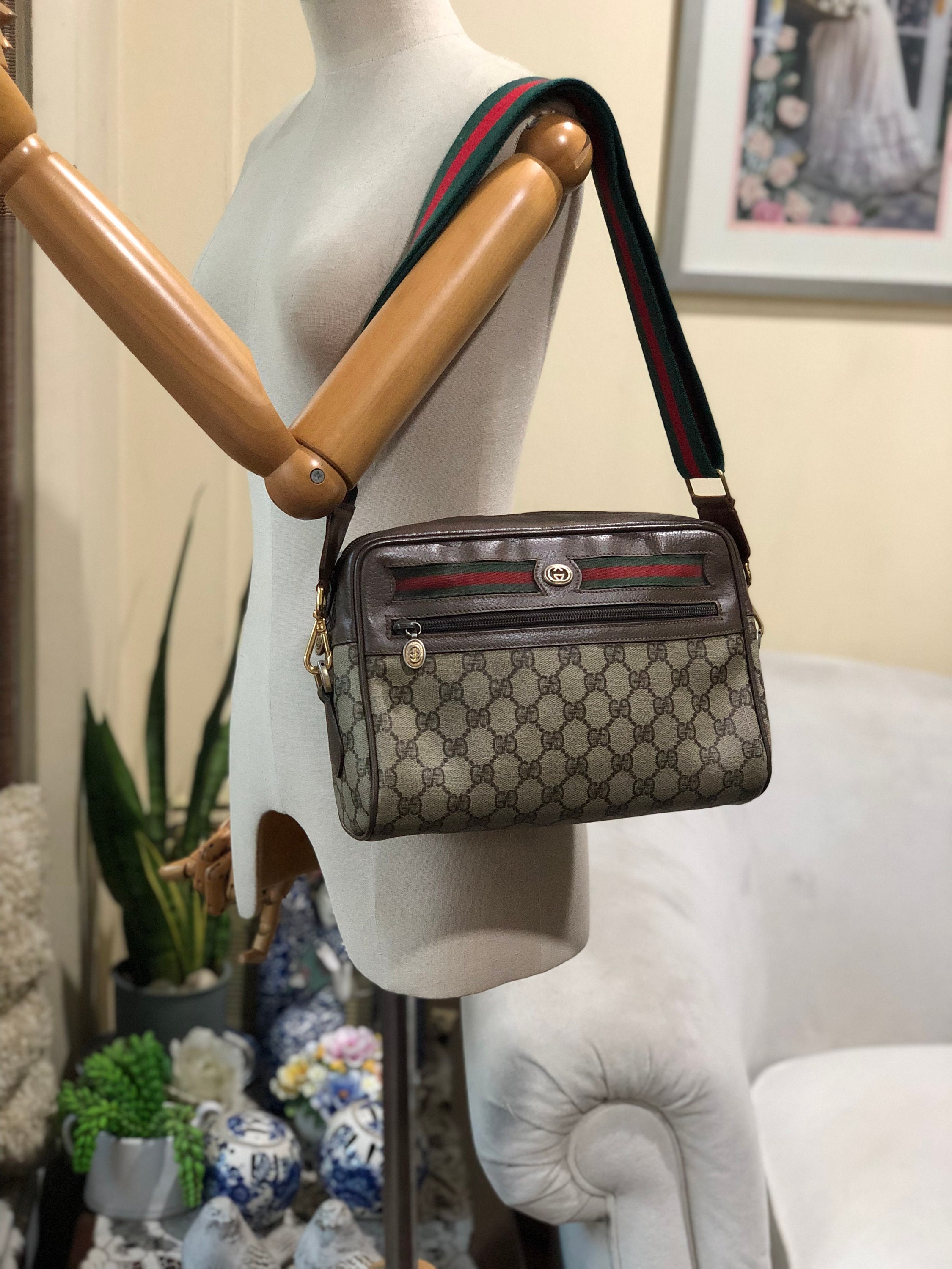 GUCCI Ophidia Vintage Shoulder Crossbody Bag 