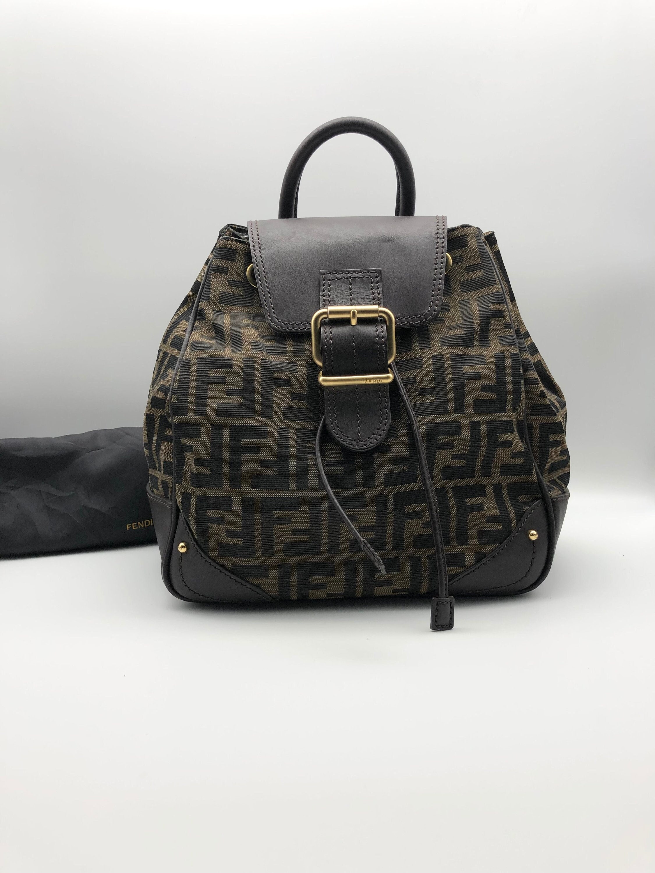Vintage top fendi backpack