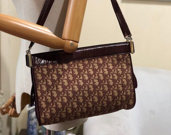 dior trotter shoulder bolsa vintage