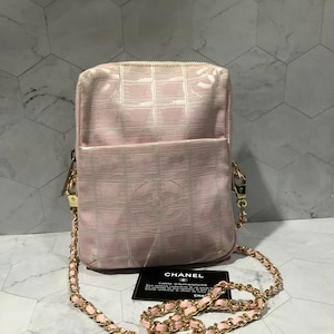 Chanel Pink Travel Line Crossbody Messenger Bag -  India