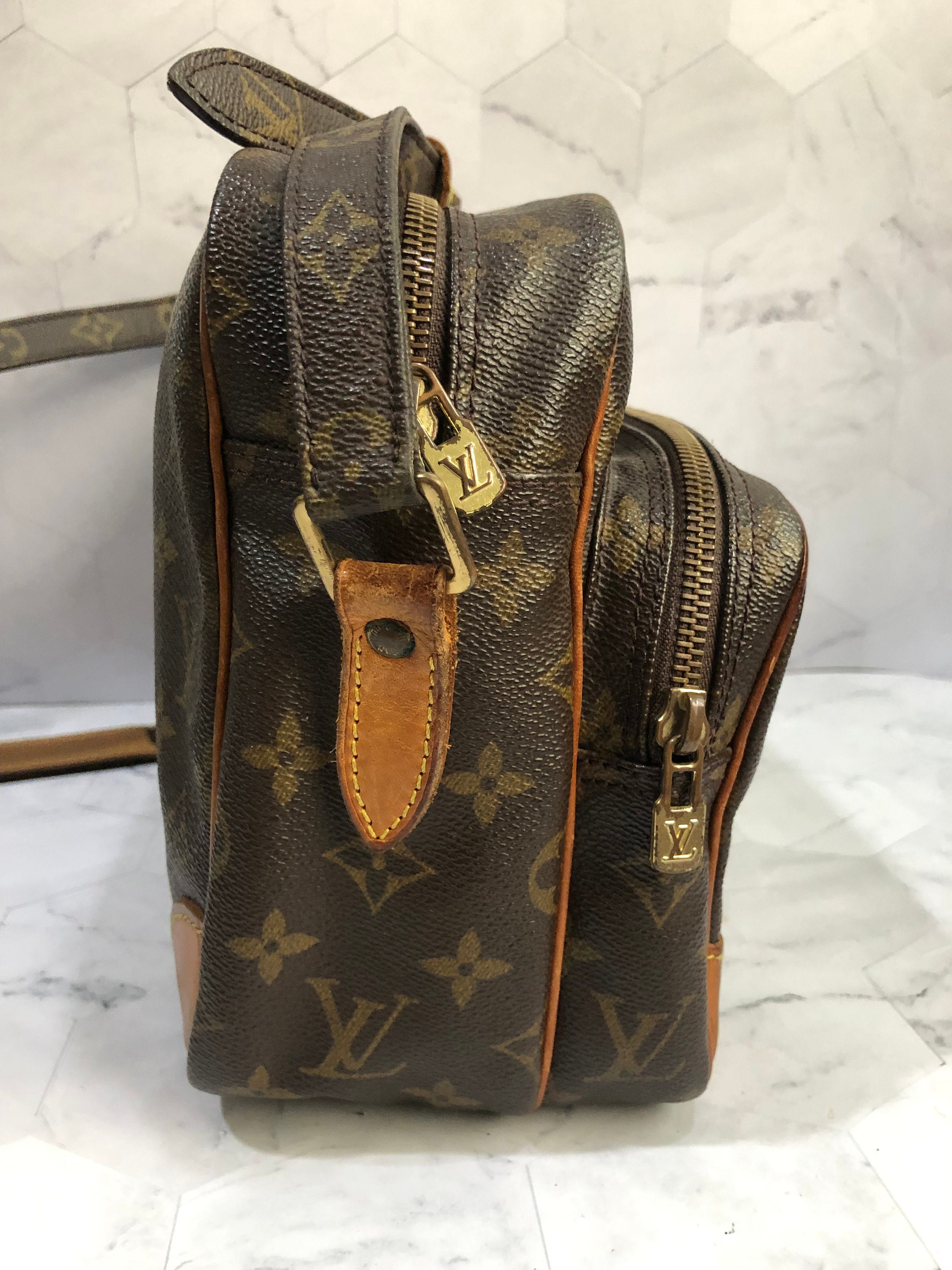 Louis Vuitton Nile Monogram Canvas Shoulder Crossbody Bag-US