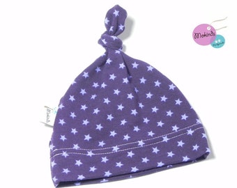 First hat purple stars