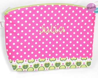 Toiletry bag, diaper bag, toiletry bag with name