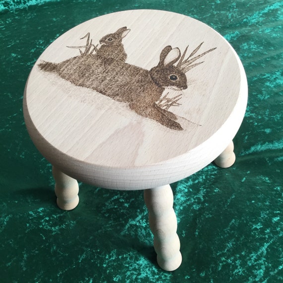 personalised baby stool
