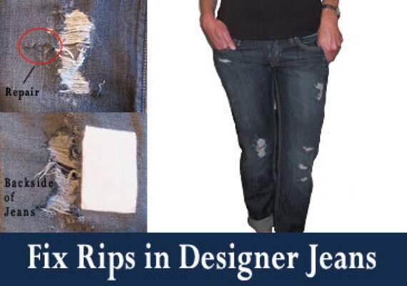 denim backing patches