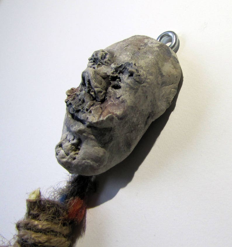 sculpture ceramics The Bartender figurine weird art
