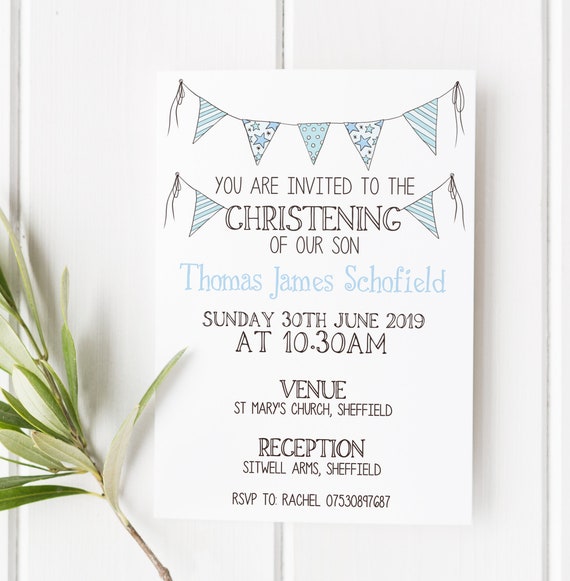 Envelopes Christening Invitations Personalised ~ Baptism//Naming Day ~ Girl Inc