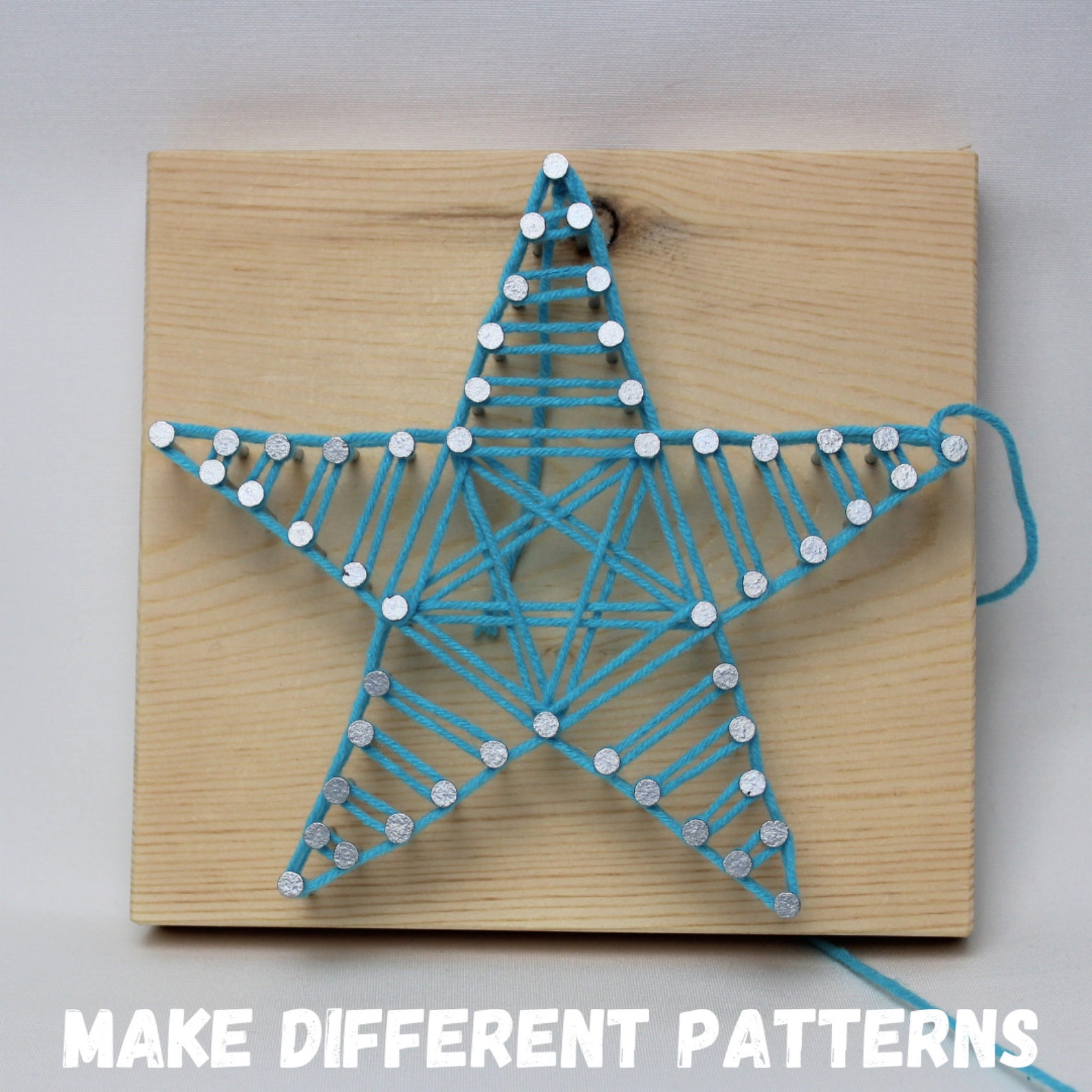 Star String Art Kit DIY String Art for Beginners Arts and Etsy