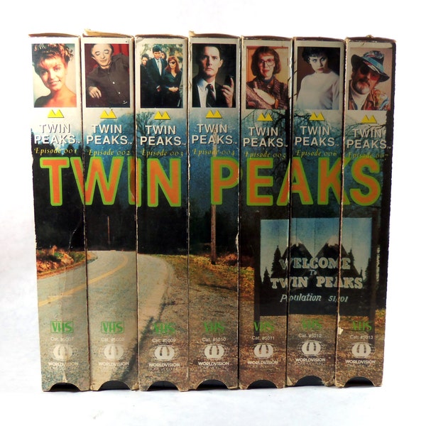 Twin Peaks Episodes 1-7, VHS 1990