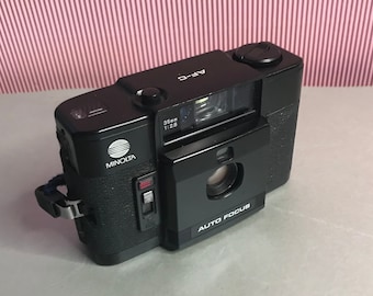 Minolta AF-C vintage compact camera