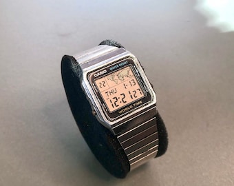 Zegarek Casio World Time z lat 80., niezwykle rzadki! Działa, nowa bateria
