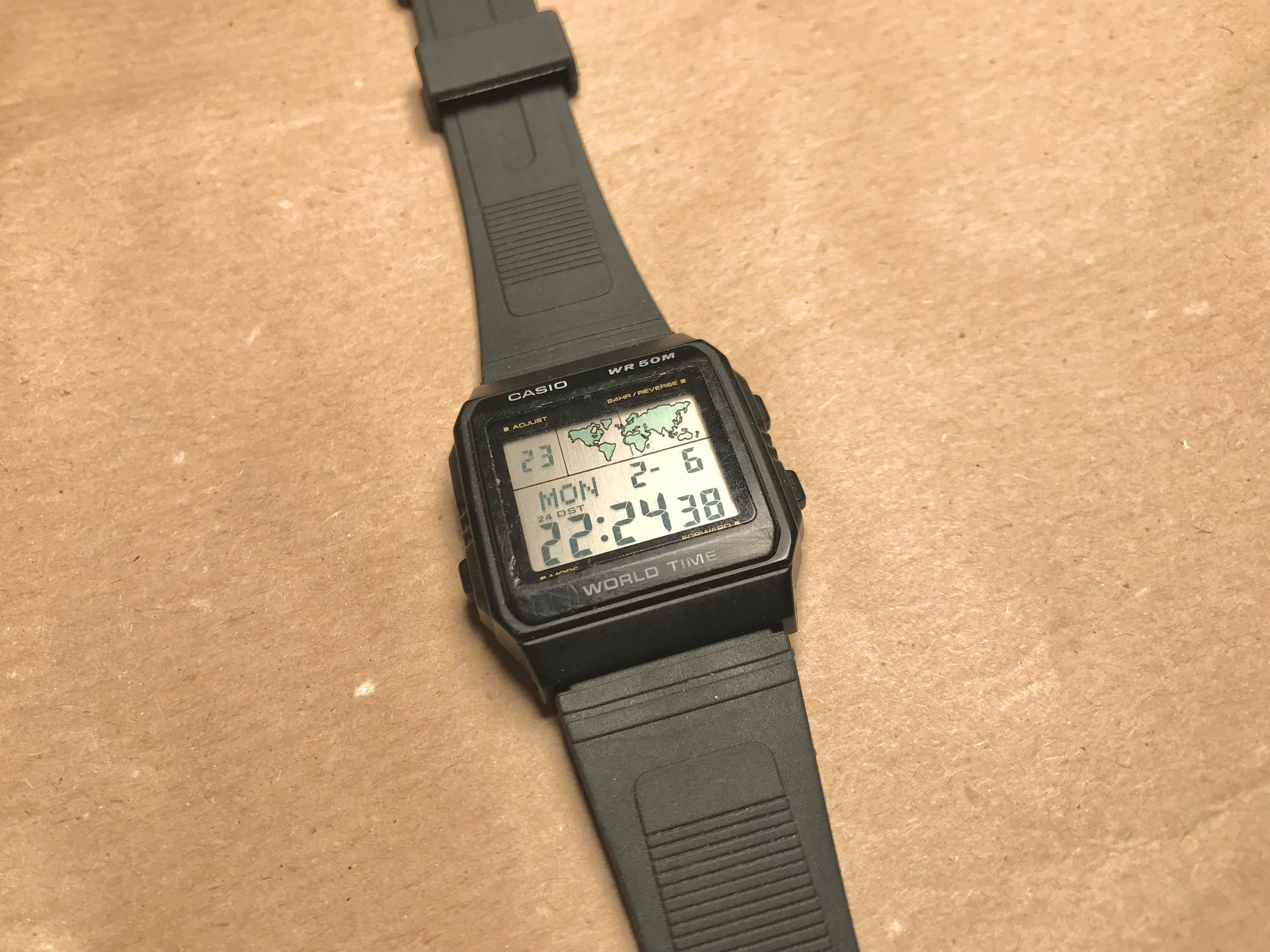 Casio W-50U 1985 World Time