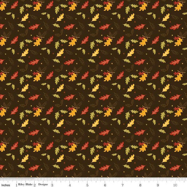 Autumn Leaf Fabric, Awesome Autumn fabric, Riley Blake Designs