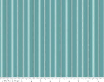Ticking Stripe Fabric, Sweet Acres fabric, Riley Blake Designs