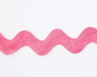 Riley Blake Ric Rac Christmas Ribbon Ric-Rac by-the-yard Holiday Gift Wrap Christmas Gift Wrap- 34 Ric-Rac Rick Rack Blue Ric-Rac