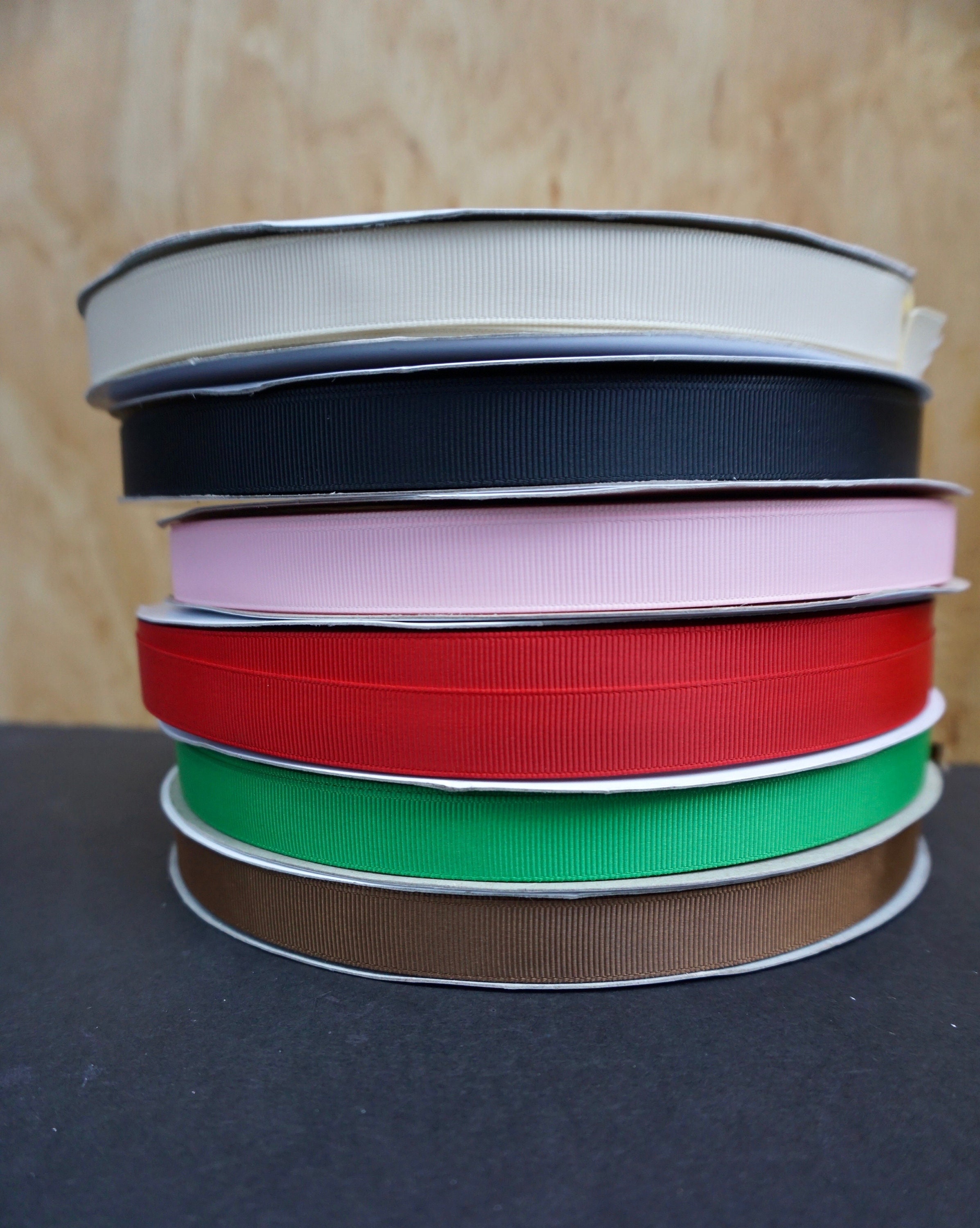 Brown Grosgrain Ribbon 10 yards Brown Ribbon Etsy