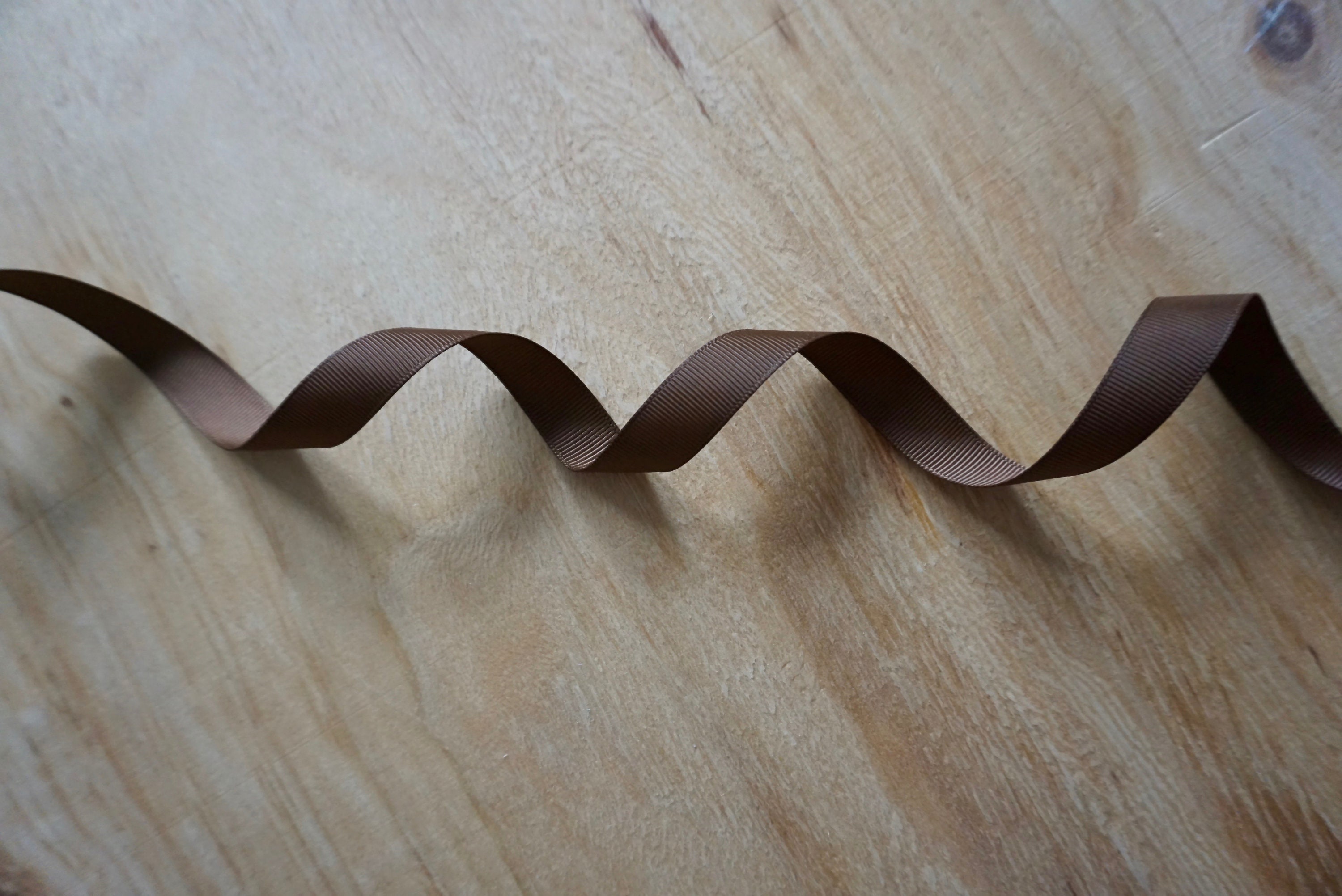 Brown Grosgrain Ribbon 10 yards Brown Ribbon Etsy