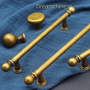 3.78&quot; 5&quot; 7.55&quot;Retro Drawer Pull Knob Vintage Cabinet Pull  Dresser Knob  Gift Wardrobe  Kitchen Pull Wardrobe Handles Cabinet Hardware