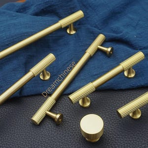 Solid Brass Kitchen Pulls Drawer Pulls Knobs Antique Bronze Wardrobe Pulls Retro Cabinet Pulls Dresser Knobs Cabinet Door Handles