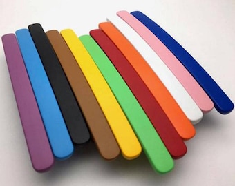 3 Colorful Drawer Pull Handles Bin Cup Shell Dresser Pulls Handles ...